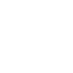 Facebook Flat DarkCyan Icon