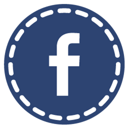 Facebook Icon | Round Papercut Social Iconset | uiconstock