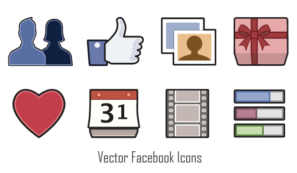 Facebook F Icon - free download, PNG and vector