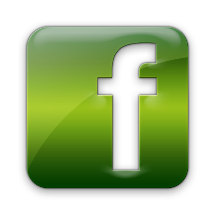 Social Media Facebook Square Icon  Style: Simple Black