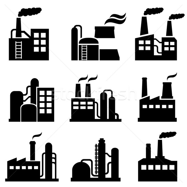 Factory building Icons | Free Download