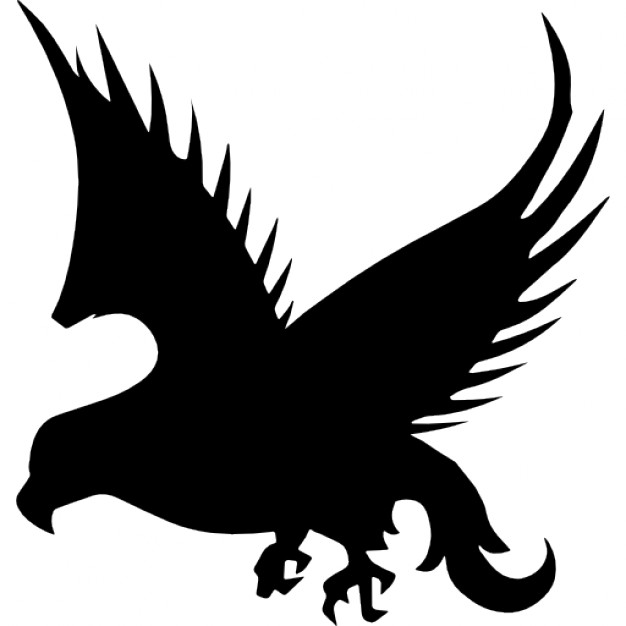 Hawk,Falcon,Eagle - vector, logo, sign, icon Wall Mural  Pixers 