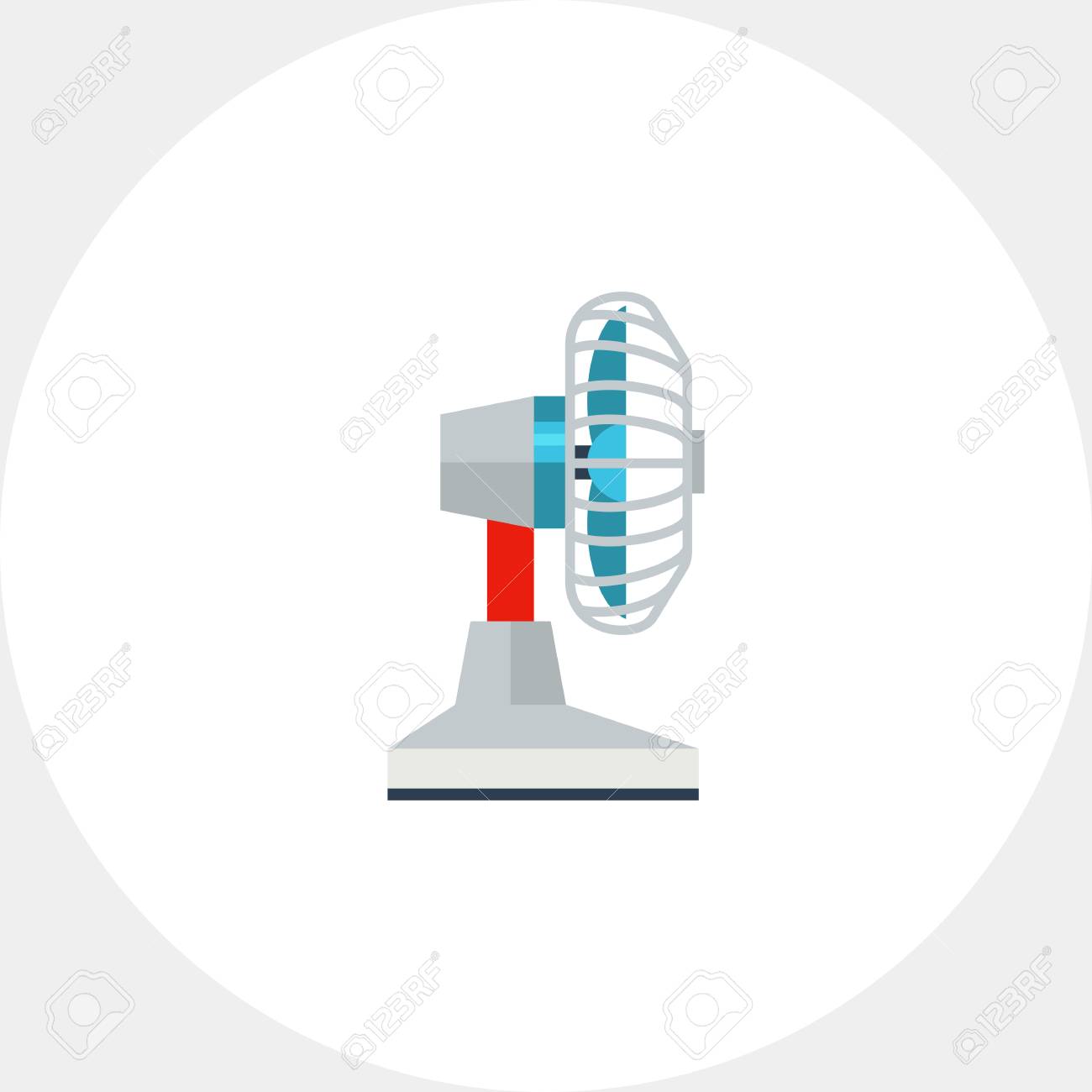 Side View Fan Vector Icon Royalty Free Cliparts, Vectors, And 