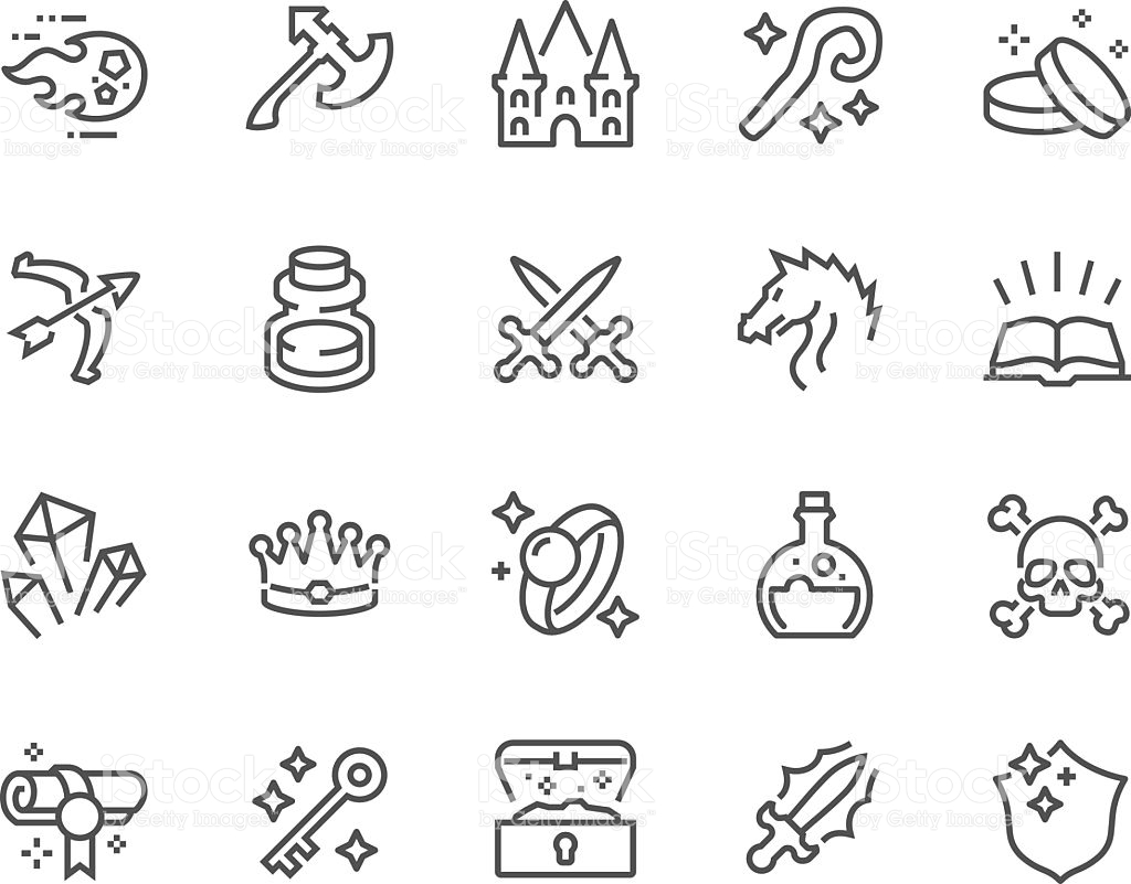 Fantasy Icons - 1,257 free vector icons