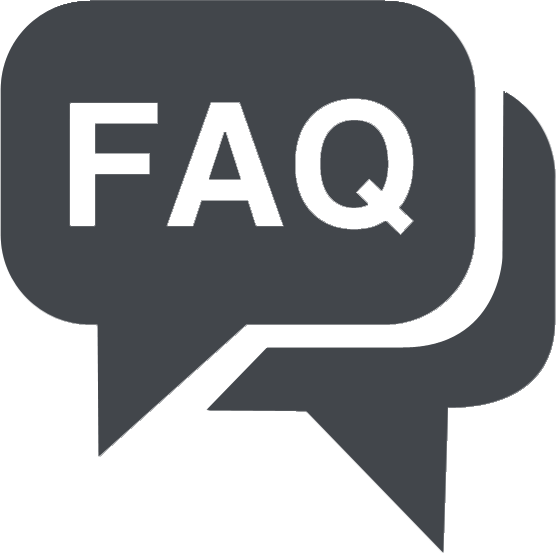 frequently asked questions, Faq, help, Interrogation icon