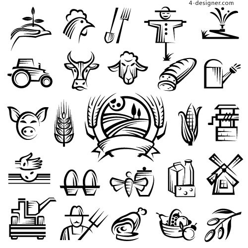 Farmhouse icons | Noun Project