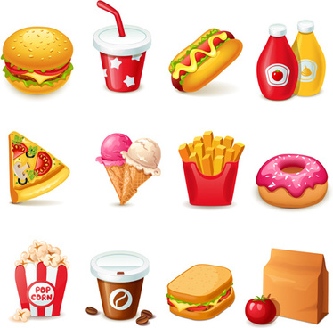 Fast food - Free food icons