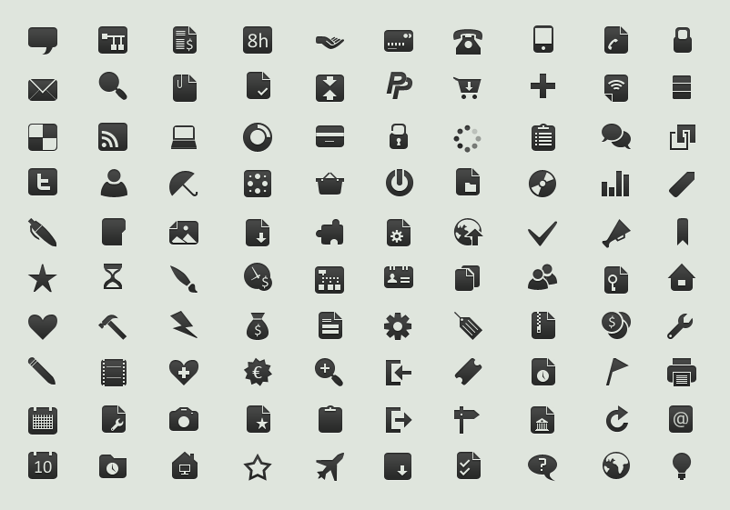 Font,Text,Pattern,Icon