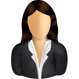 Office Customer Female Light Icon | Vista People Iconset | Icons-Land