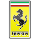Ferrari logo flag symbol icon emblem Stock Photo: 67935568 - Alamy