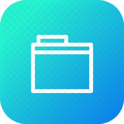Blue, explorer, file, finder, folder, magnifying glass icon | Icon 
