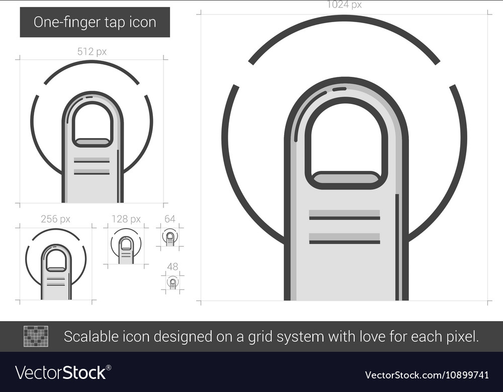 Developer, finger, tap, touch, touch screen icon | Icon search engine