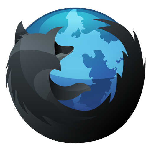 Mozilla Firefox Blue And Black Icon, PNG ClipArt Image | IconBug.com