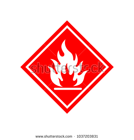 Isolated abstract fire logo. Flame in hand logotype. Hot palm icon 