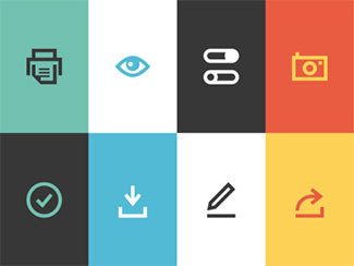 12 Flat iOS 7 Style App Icons | iOS Icon Inspiration | Icon Library 
