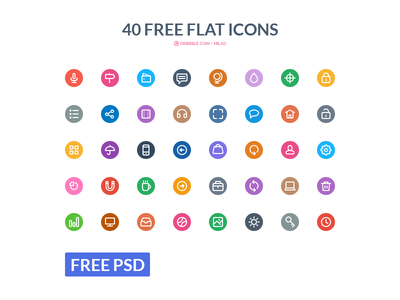Flat icons | Icons, Flat design and Pictogram