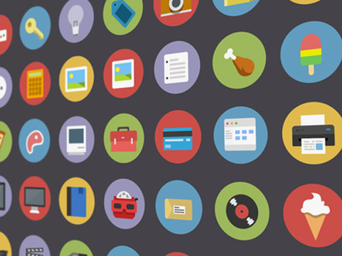 Top 50 Free Flat Icon Sets for UI Design