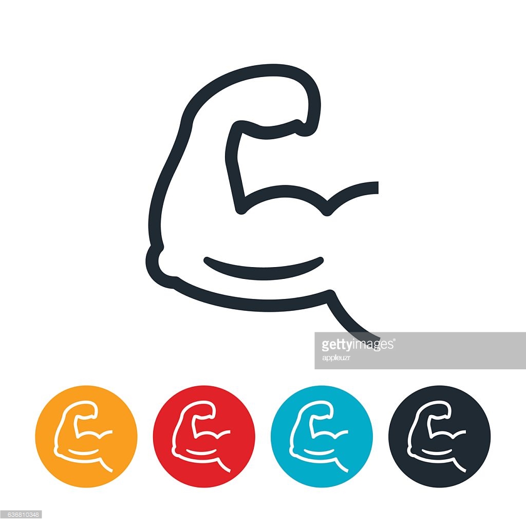 Man Flexing His Muscles Silhouette Svg Png Icon Free Download 