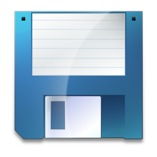 Floppy Disk Icon | Poisson Iconset | Apathae