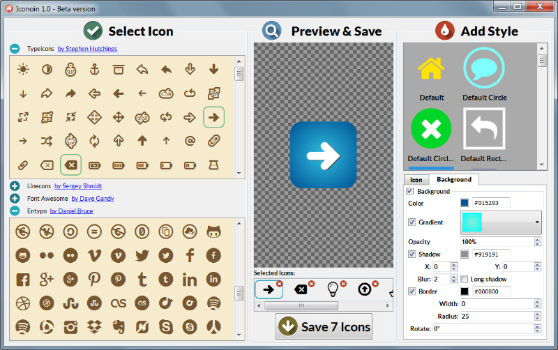 Online Icon Maker - Free online icon creator