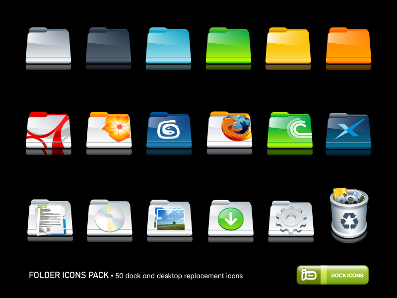 CS5 folder icons by Lawandcontradiction 