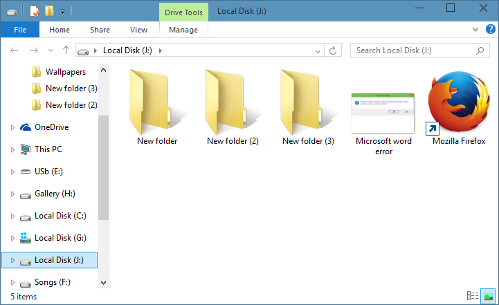 Tip: Resize icons quickly on the Desktop or in a folder in Windows 10