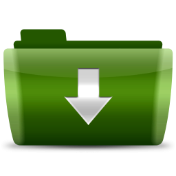 Ion Downloads Folder Icon - Hydride Icons 