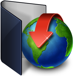Shiny Green Download Folder Icon, PNG ClipArt Image | IconBug.com