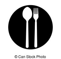 Food Court Flat Icon Royalty Free Vector Image