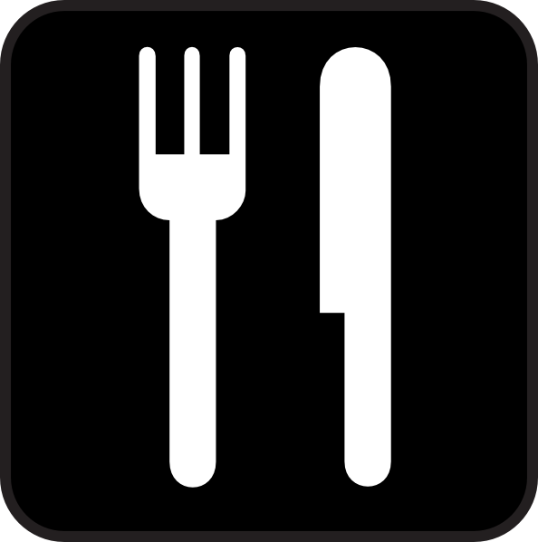 Food Fork Glass Line Icon White Stock Vector 642998101 - 