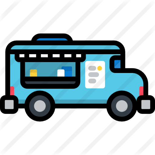 Food Truck Icon Stock Vector 257611309 - 