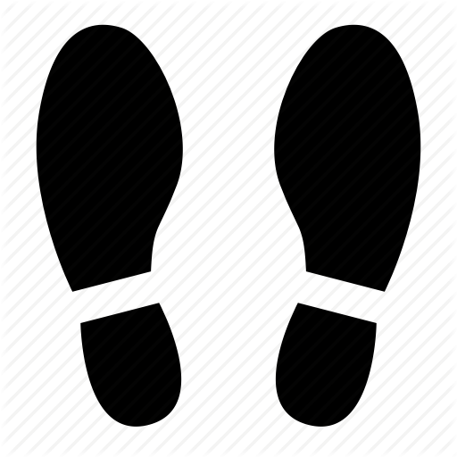 Footprints icon | Myiconfinder