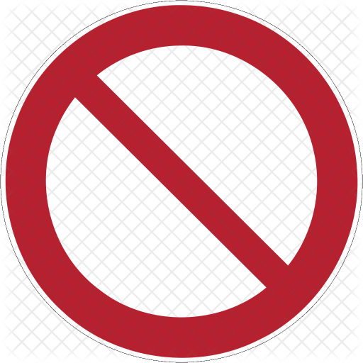 Forbidden - Free signs icons