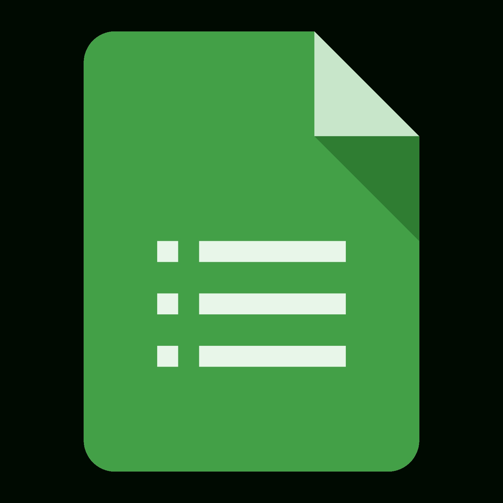 Apps Google Drive Forms Icon | Flatwoken Iconset | alecive