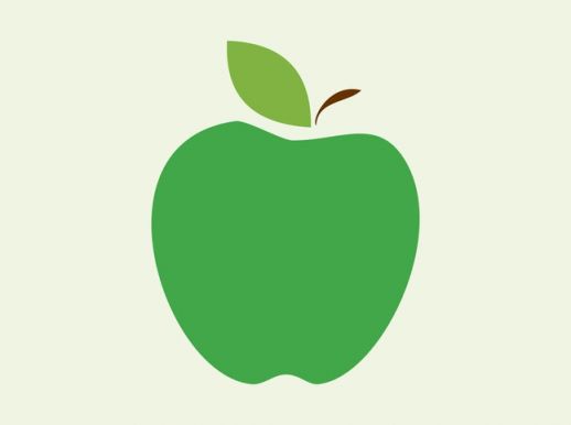 Apple Icon Outline Filled - Icon Shop - Download free icons for 