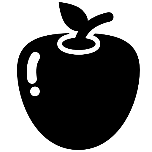 Gray apple icon - Free gray site logo icons