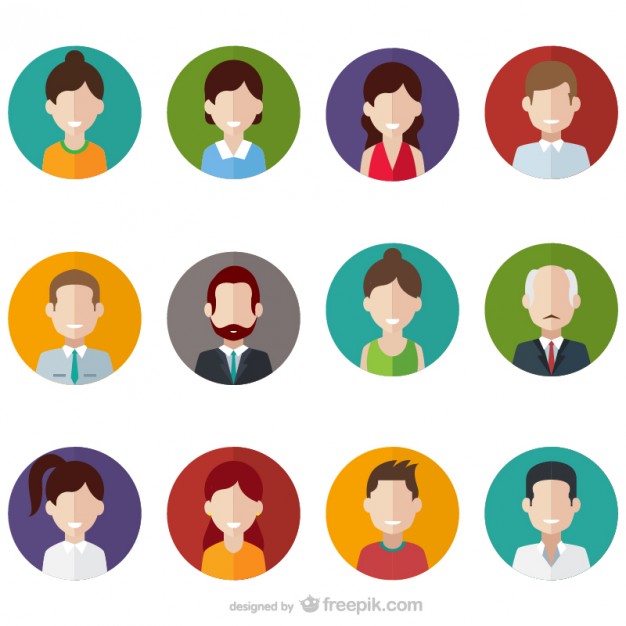 Avatar Icon Set Stock Vector Art  More Images of Adult 624496298 