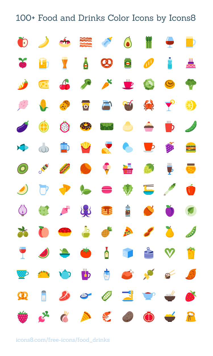 50 SEO Marketing Flat Color Icon Set | free seo icons