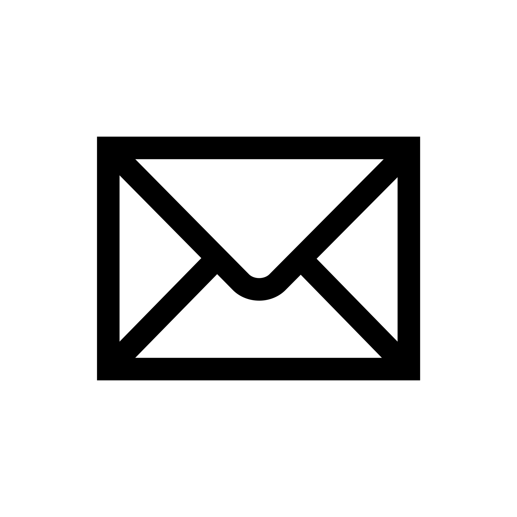 Email filled closed envelope - Free interface icons