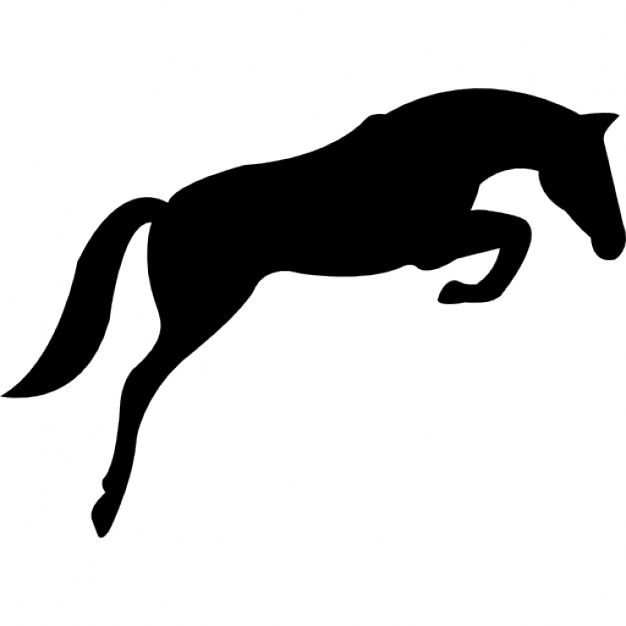 Horse silhouette - Free animals icons