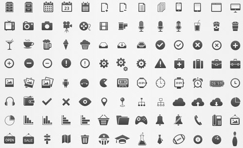 Ultimate Collection Of Free Pixel-Perfect Icon Sets [1000  Icons 