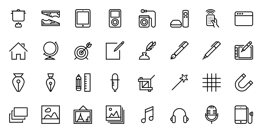 50 Free, Flat And Gorgeous Icon Sets For The Modern Designer