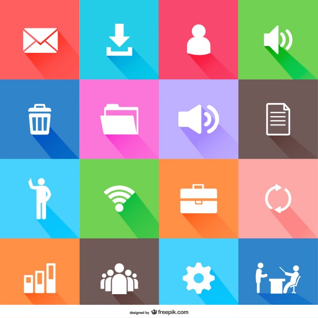 Web elements icons Vector | Free Download