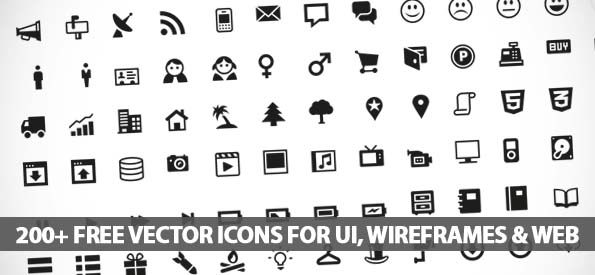 Contact Icons: 19 Free Sets Useful for Website Design