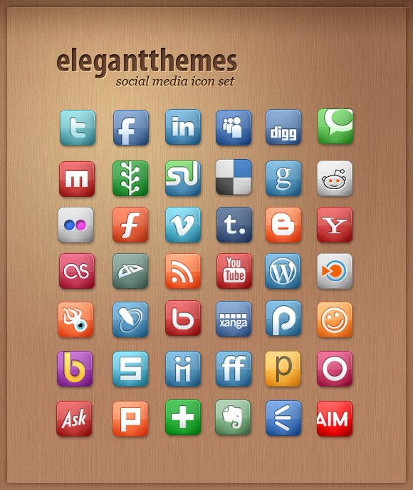 Top 50 Free Icon Sets from 2015