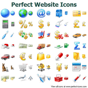 Internet And Website Icon II Stock Illustration - Illustration of 