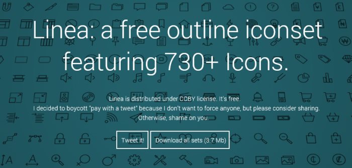 Ultimate Line Icon Pack Free Samples - Free Design Resources