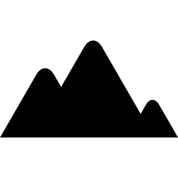 Mountain icons collection Vector | Free Download