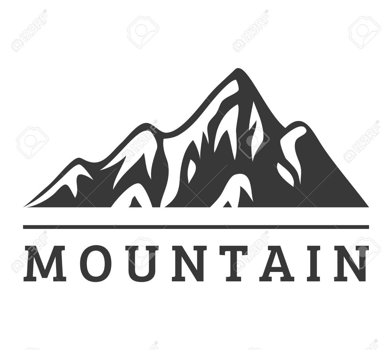 Snowed mountains - Free nature icons