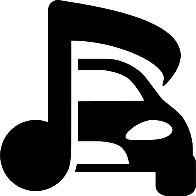 Musical note hand drawn outline - Free music icons